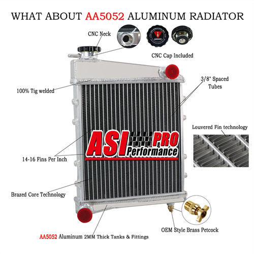 Rangée radiateur pour - 2,