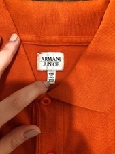 Polo Armani Junior Bambino 