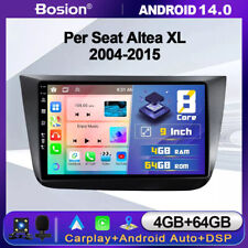 4G+64GB Android 14 Per Seat Altea XL 2004-2015 Car Play Autoradio GPS Navi DAB+