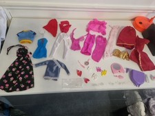 LOTTO LAVORO VINTAGE anni 70/80?! Barbie bambole ABITI-VESTITI/scarpe e. accessori 