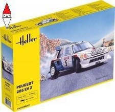 Heller peugeot 205 ev - heller,