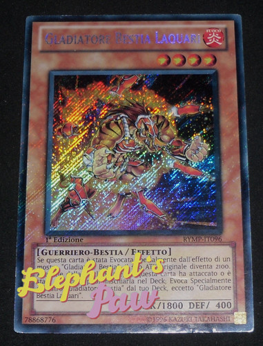 Yugioh gladiatore bestia - gladiatore,