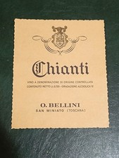 Etichetta Vino Chianti - O