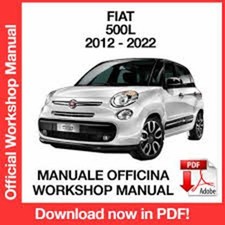 FIAT 500L 2012/2019 MANUALE DI