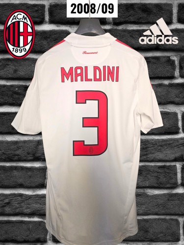 Maglia milan 2008 maldini 3 - milan, 2008/09