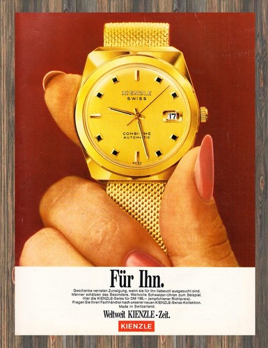 Orologi kienzle pubblicità - -,