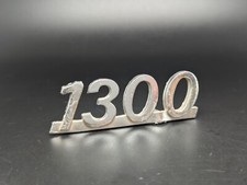 FIAT 128 1300 LOGO BOMISA 68MM SIGLA EMBLEMA FREGIO STEMMA SCRITTA BADGE TARGA