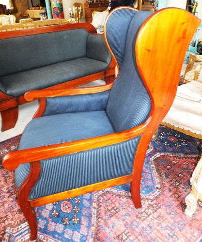 Biedermeier trono orecchie