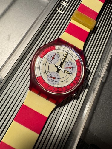 Swatch scr100 navy berry 1991 - navy,