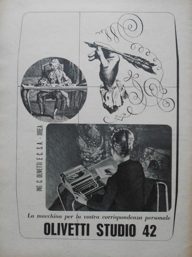 1941 olivetti macchina - olivetti, da