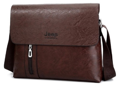 Borsa messenger uomo marrone - uomo,