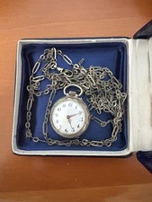 Orologino con catenina Remontoir Cylindre Rubis