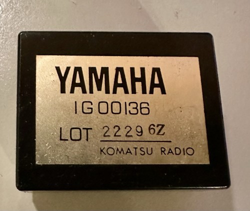 Yamaha 00136 - yamaha, ig
