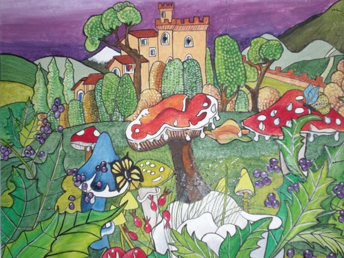 Quadro olio tela 50x40 - olio,