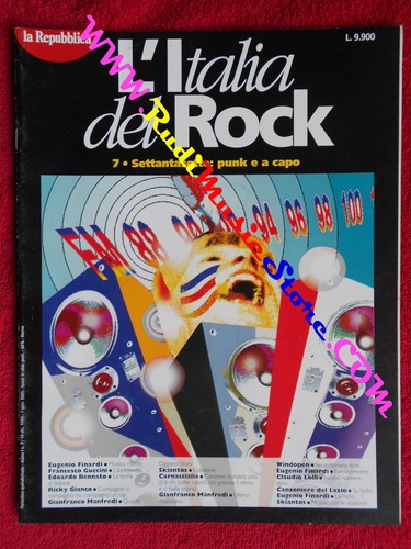 Rivista italia del rock 7 - rivista, nr.7