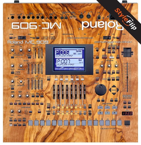Roland 909 skin legno - skin, 6