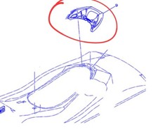 Yamaha waverunner waveblaster fx vx VX 1100 Maniglione Sottosella 2005/09