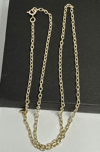 Catena maglie ovali - catena, oro