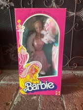 Barbie vintage rosa e bella bambola 1981 Mattel #3554 nuova con scatola fashion doll
