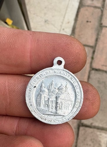 Medaglia devozionale antica - medaglia,