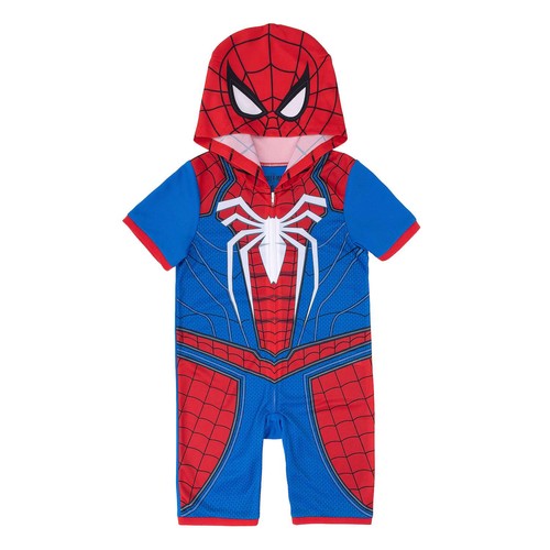 Costume spiderman union pezzo - spiderman,