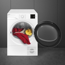 Smeg DR92E IT asciugatrice Libera installazione Caricamento frontale 9 kg Bianco