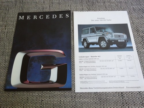 Brochure mercedes classe - brochure, +