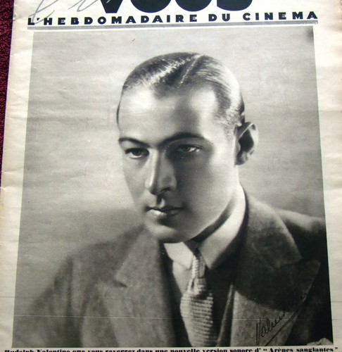 Rudolph valentino cover - cover, +