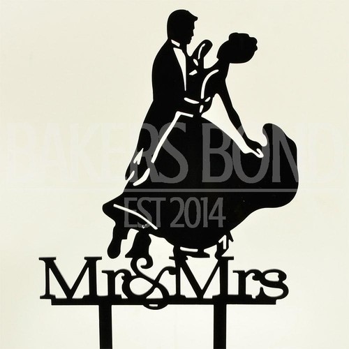 Cake topper primo - ballo, sposi
