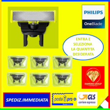 LAME LAMETTE PER PHILIPS ONEBLADE ONE BLADE 1 2 3 4 5 6 7 8 QP2530 ?DIAMOND?