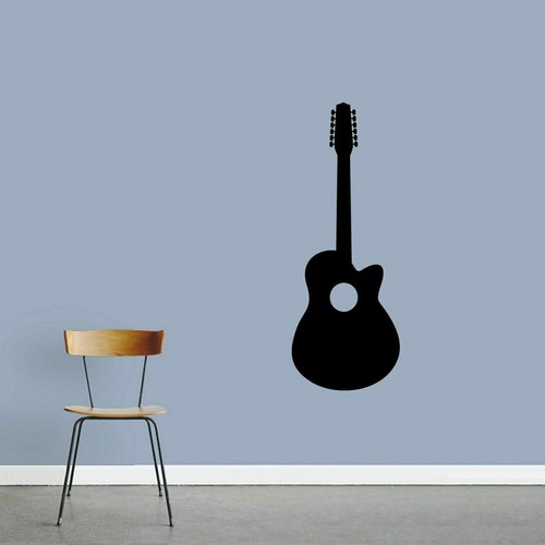 Adesivo parete chitarra - adesivo, da