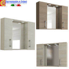 Specchio Bagno 2 Ante ROVERE