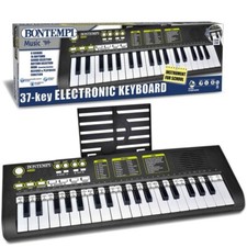 Bontempi 15 3770 KeyRhythm Tastiera Digitale a 37 Tasti Passo con Presa per Cuff