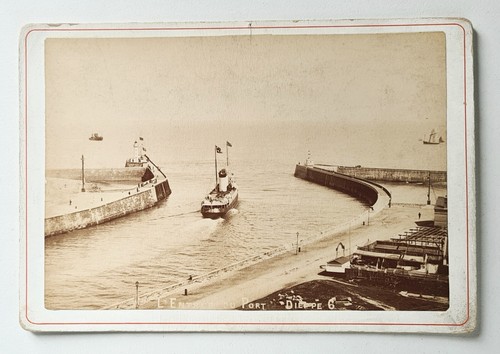 Antica foto bateau nave - bateau, port