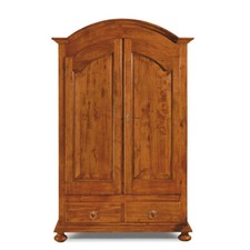 Armadio due ante in legno arte