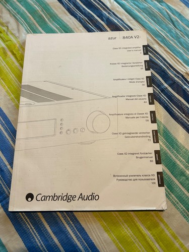 Cambridge audio azur 840a - cambridge,