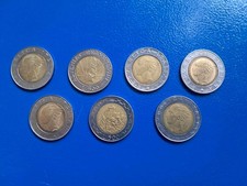 Lotto  7 Monete 500 LIRE