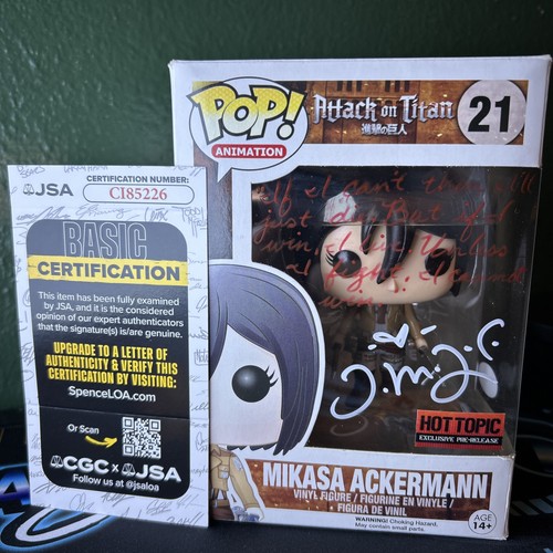 Funko pop vinile - funko, mikasa