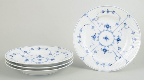 Royal copenhagen blu scanalato - copenhagen,