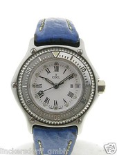 EBEL DISCOVERY DIVER'S OROLOGIO SUBACQUEO DONNA ACCIAIO INOX ANNI 80