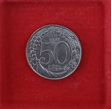 Italia repubblica moneta da 50