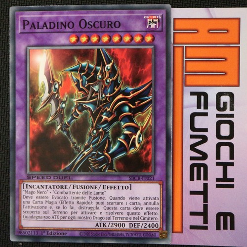 Paladino oscuro speed duel - oscuro,