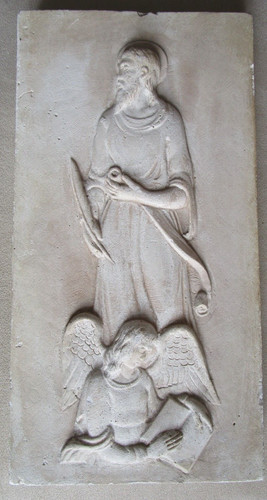 Piastrella gesso scultura - piastrella, in