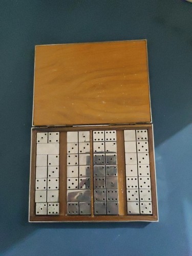 Domino vintage anni - anni, acciaio