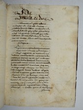 MANOSCRITTO 1670 – DIRITTO