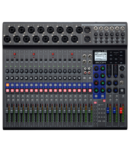 Zoom l20 livetrak mixer - zoom,