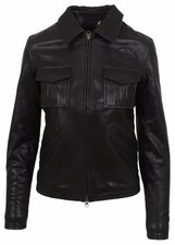 Giacca pelle donna - pelle,
