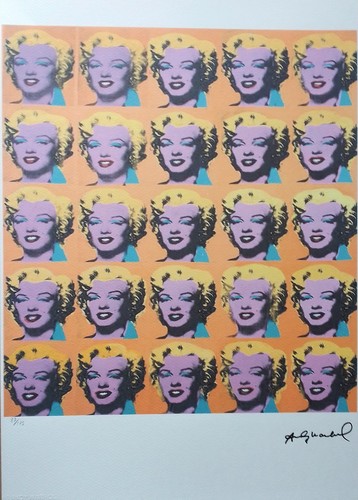 Andy warhol litografia - andy,