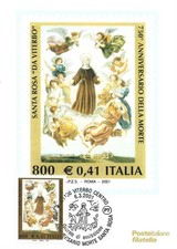 CARTOLINA FILATELICA  2001 -