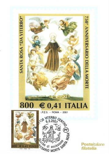 Cartolina filatelica 2001 - ,